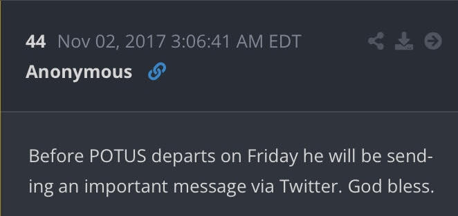 Back4TheStorm's tweet photo. ⏰READY 4 LAUNCH, ANONS bc WH says "The countdown is on"‼️

👀WH page=552/44

Q552 ⛈️⚠️
Q44 FRIDAY=10.2

Q4730=⏰10:2
+8 red lines > 10.28=Q1/Q2 Delta

➕MON=⛈️/You'll Find Out Delta

⏰Breakdown nxt pg https://t.co/6iCMO9N8e2