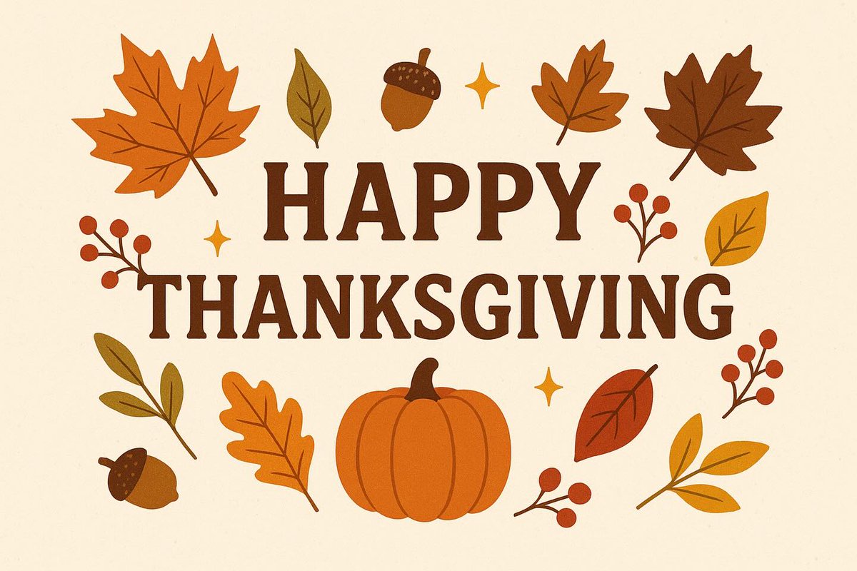 olsonharold2538's tweet photo. Happy Thanksgiving from our family at NBS to yours https://t.co/p5Gh8a3YD1