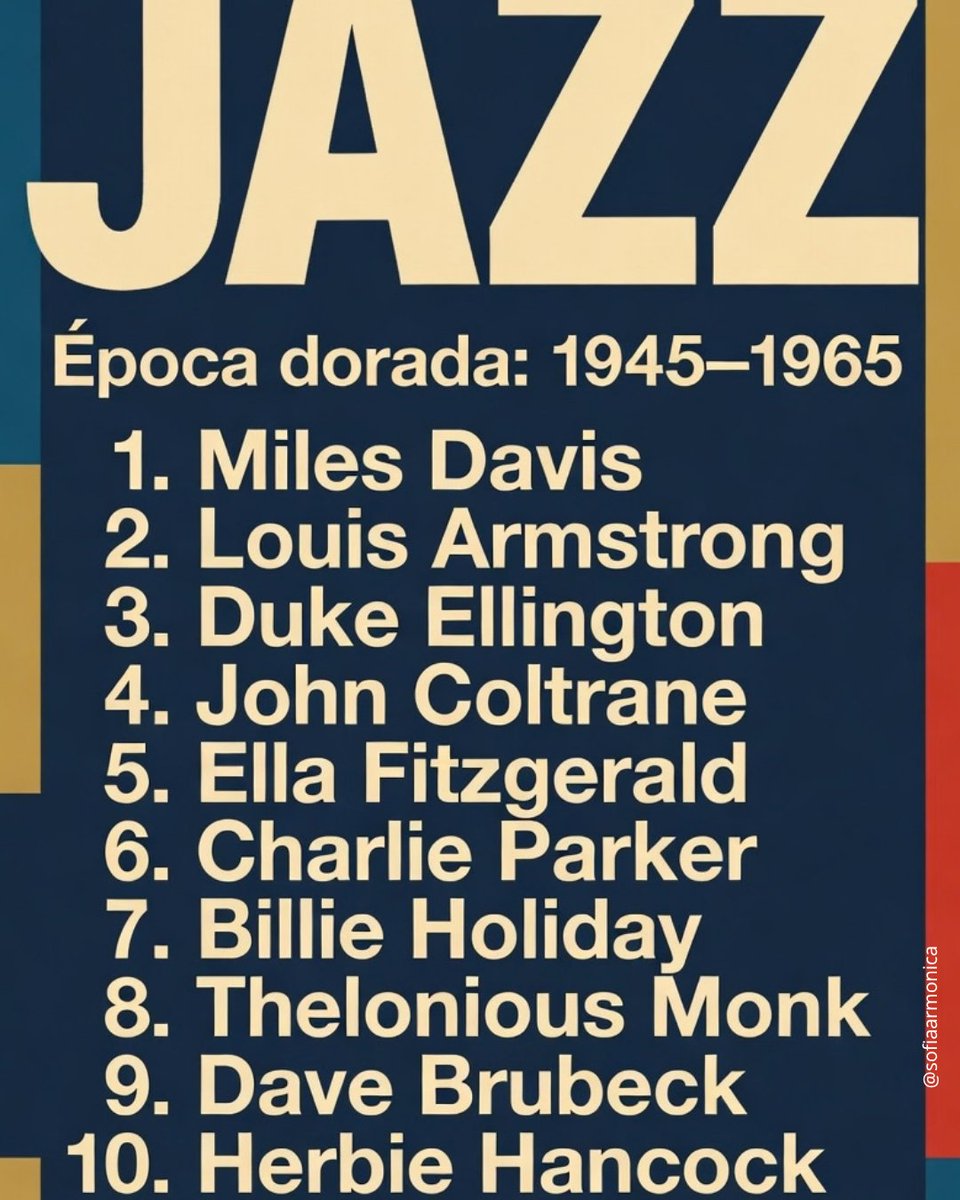 sofiaarmonica's tweet photo. El núcleo técnico no es “improvisar notas”. Es improvisar relaciones. 

Es decir, generalmente el esquema es que el tema se enuncia, para que después cada músico propone variaciones sobre la forma (blues de 12, rhythm changes, standard de 32). 

Las armonías se extienden: novenas, oncenas, alteraciones, sustituciones tritónicas. 

Por otro lado, el swing no es un estilo de batería, sino que más bien es una manera de distribuir el pulso, de hacer que las corcheas no sean iguales para que el tiempo "respire".