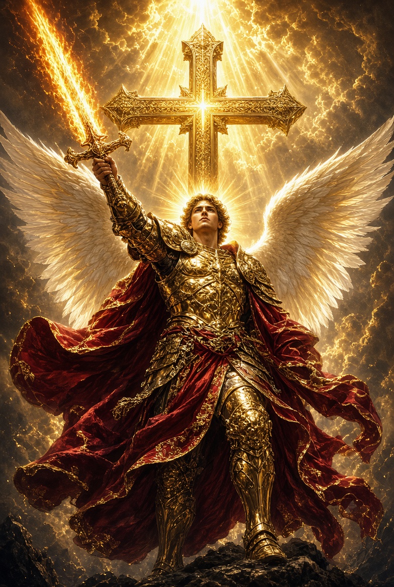 mhonividente's tweet photo. Hoy en este dia mágico invocó al Arcángel Miguel y a todos sus ángeles aliados para que con su poder divino derrote por completo todos lis demonios que me rodean y las brujerías sean desaparecidas de mi existencia y que todo lo que me desean sea regresado siete veces siete. Hoy en tu dia glorioso Arcángel Miguel elevo tu nombre y llevaré a todo el mundo tu GLORIA.
QUIEN COMO DIOS 
EN DIOS CONFIO 
AMEN