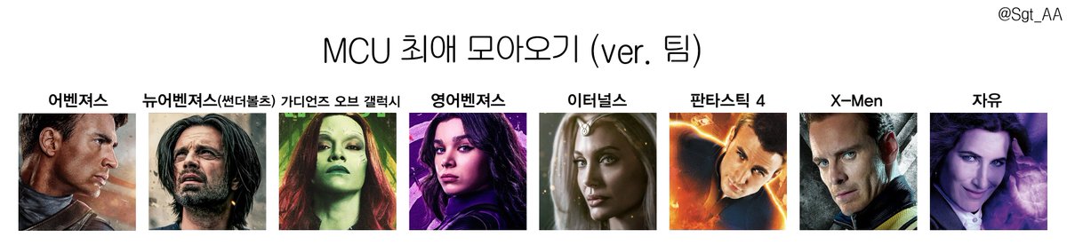 Sgt_AA's tweet photo. 해왔어요
케이트를 어떻게해서든 넣고싶어서 열심히 생각한결과...
이터널스랑 판포는 아직 보는중이긴 하네요.... https://t.co/QTKT7BKQHw