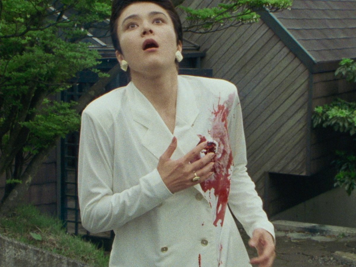 wah_s63's tweet photo. Danger Point: Jigoku e no Michi / Danger Point: The Road to Hell (1991)

Directed by: Hasebe Yasuharu
Written by: Nakanishi Ryūzō, Hasebe Yasuharu
Starring: Aikawa Shō, Shishido Jō

#AHWatching https://t.co/eg5z9bcg0Q