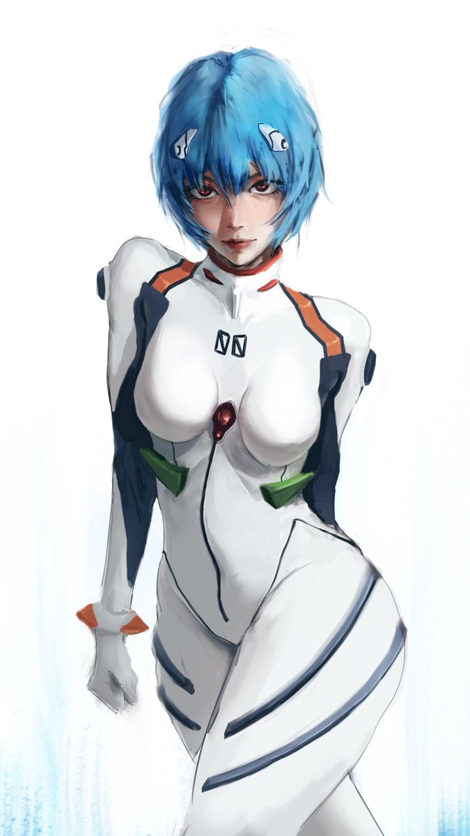 ealdd9's tweet photo. Rei ayanami painting https://t.co/V9JH5E7lCP