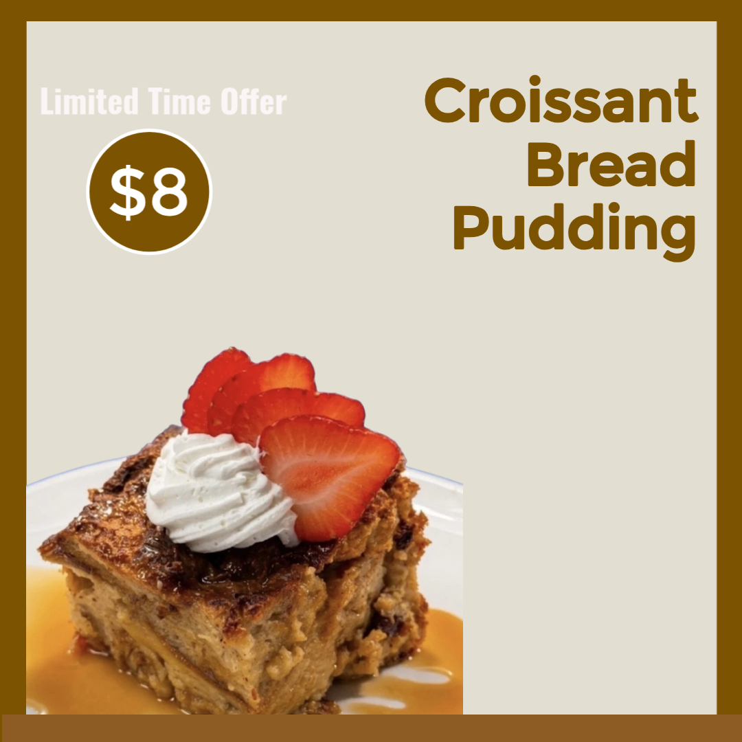 LynnDining's tweet photo. Make sure to try this week's Specials in Christines &amp; Perper Coffee House! 

Christine’s:
🥐 Croissant Bread Pudding  
🍲 Fall Hearty Chicken Soup
🥪Korean BBQ Chicken Sandwich https://t.co/01oZe5VTSI