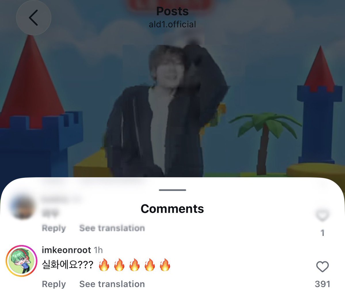 donatbaekgu's tweet photo. the original creator of this challenge reposted sanghyeon video on his ig story, he even left a comment under sanghyeon’s video 😂 

“is this even real?? 🔥🔥🔥🔥🔥” https://t.co/8Hf7MJ9aS2 https://t.co/IGFSB3OxMm