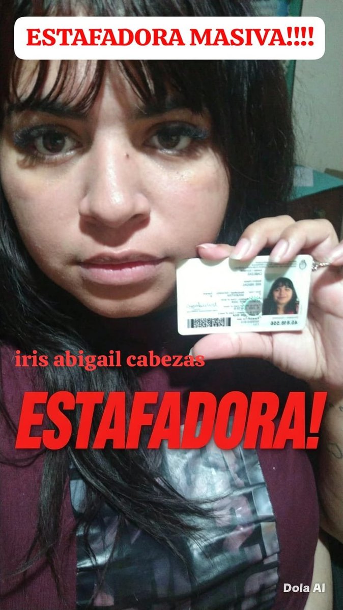 FlaviaAlba12142's tweet photo. 🚨 MÁS DE 100 PERSONAS ESTAFADAS POR ESTA PERSONA CON ENTRADAS PARA LOS SHOWS DE BTS EN ARGENTINA!
#lasestafhaditas #irisdevolvelaplata #nosilusionaron#crónica https://t.co/NJ2dv2BeFq