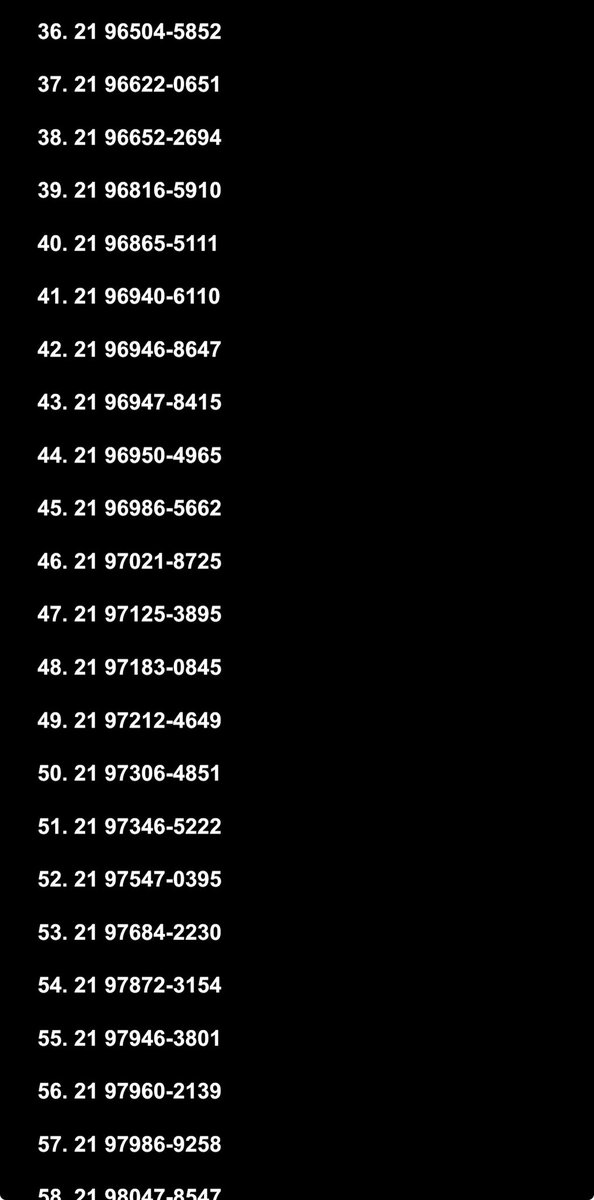 luvsstaehyy's tweet photo. ‼️ LISTA ATUALIZADA DE TELEFONES DE GOLPISTAS — ORGANIZADA POR DDD https://t.co/qxNFjvHDTd
