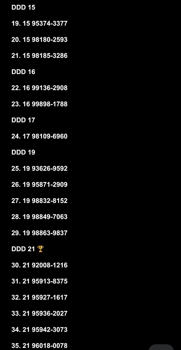 luvsstaehyy's tweet photo. ‼️ LISTA ATUALIZADA DE TELEFONES DE GOLPISTAS — ORGANIZADA POR DDD https://t.co/qxNFjvHDTd