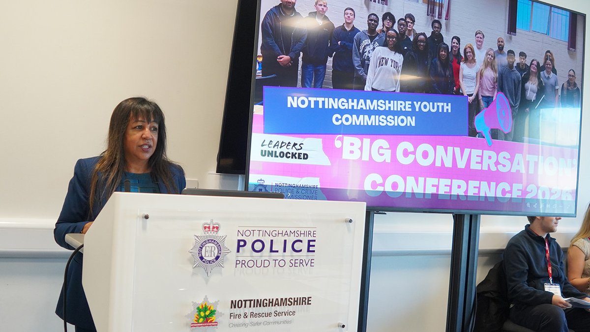 NottsVRP's tweet photo. 🤝 Young people from across Nottinghamshire have set out a series of recommendations to improve their safety, strengthen trust in policing and ensure their voices are at the heart of decisions affecting them.

Find out more 👉 https://t.co/XeeZBMYxFz https://t.co/zJmh9CLUMk