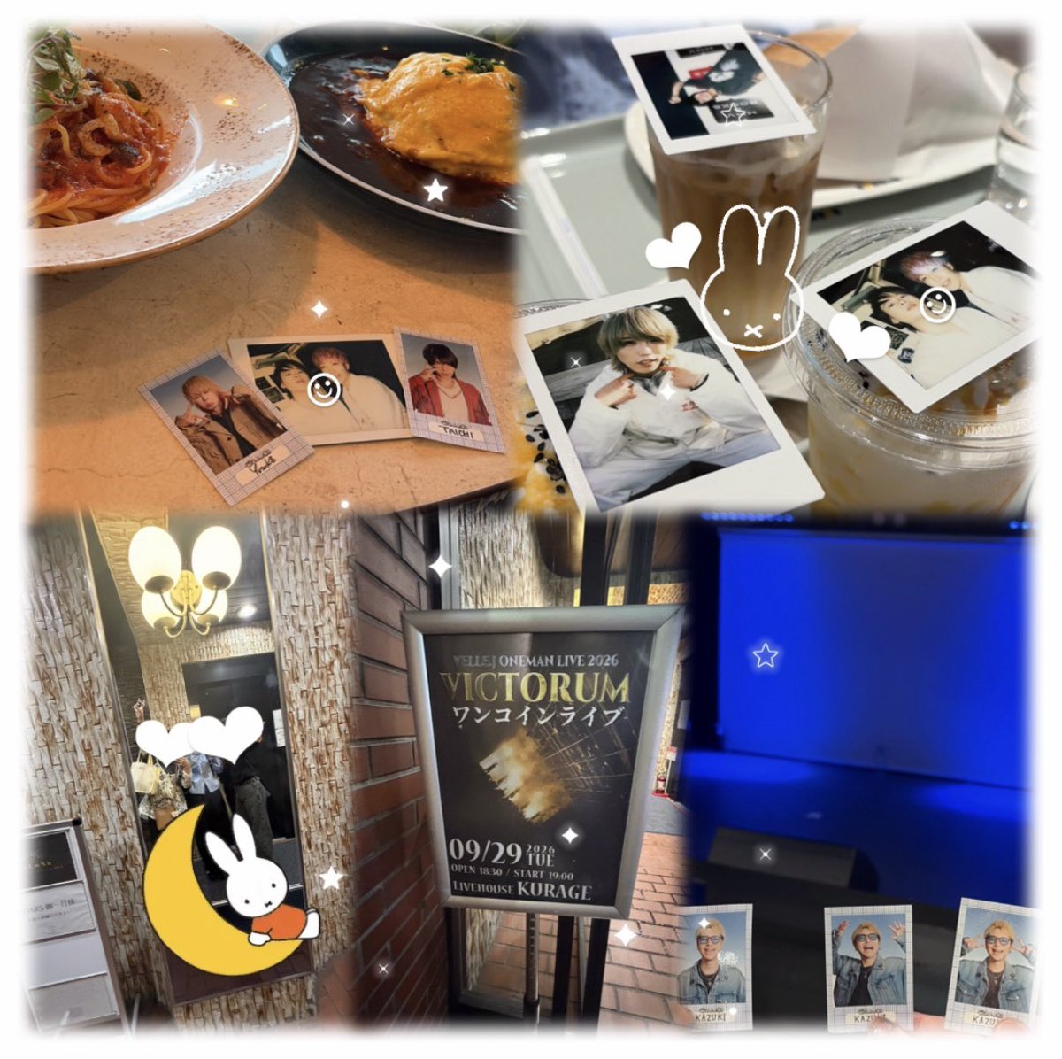 _0122nico_'s tweet photo. 09.29. KuRaGe 🪼

🐶とライブ前爆語りからの
3人でライブ楽しかった〜🤍
新曲とってもすき曲です🙂‍↕️⟡꙳
9月たくさんありがとう〜☺︎︎︎︎ https://t.co/j2bY6TtvIy