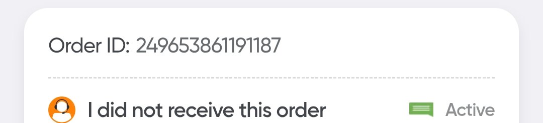benabraham2's tweet photo. @Swiggy Never received the order but still it's been marked as delivered chat was a useless option https://t.co/xLQx56lWZ7