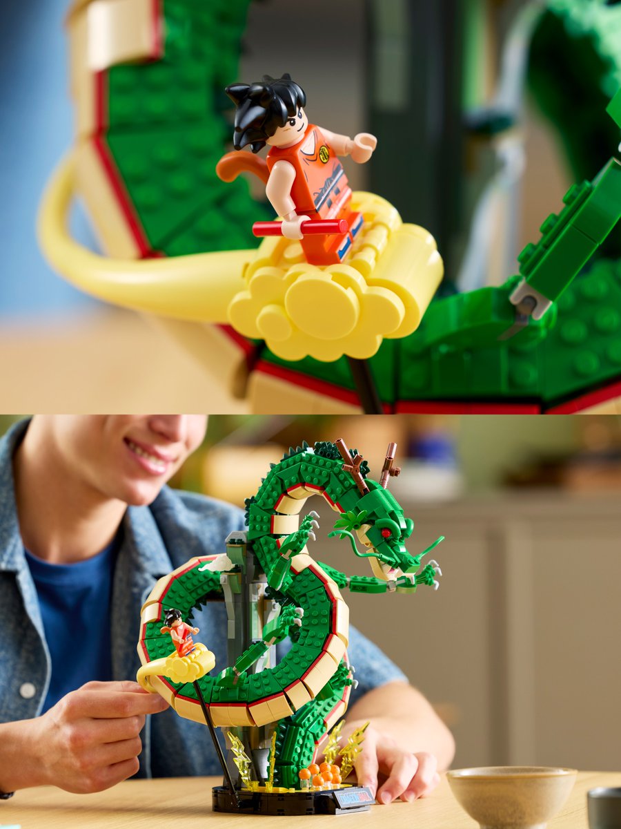 ModernNotoriety's tweet photo. LEGO x Dragon Ball "Shenron &amp; Goku" Set

🗓️ November 4th
🏷️ $179.99
🧱 1,764 pcs https://t.co/LupKNwlHlG