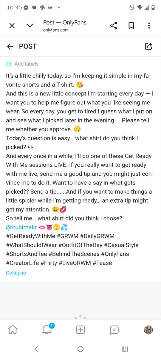 trublmakr81's tweet photo. #GetReadyWithMe #GRWM #DailyGRWM #WhatShouldIWear #OutfitOfTheDay #CasualStyle #ShortsAndTee #BehindTheScenes #OnlyFans #CreatorLife #Flirty #LiveGRWM #Tease
Free Trial for NEW Subscribers in the Comments https://t.co/kIUfeIckvT