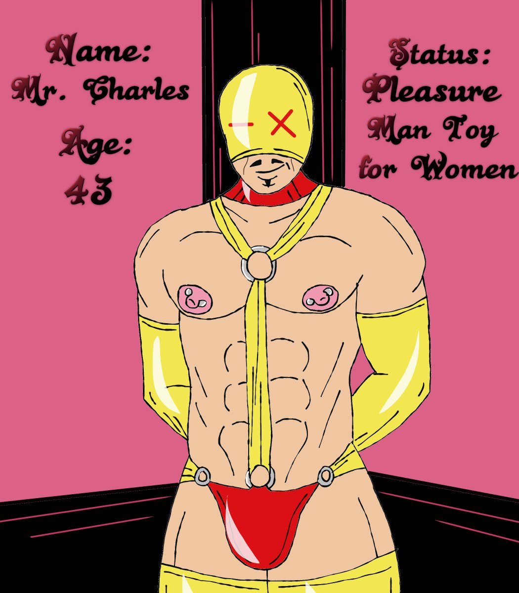 StegenJimmy's tweet photo. Drew a new OC! it has been ages😅 but meet the Pleasure Man toy for women named Mr. Charles also knows as Charles the Gimp❤️💛
#OCart #NewOC #PleasureManToyforWomen #Gimp https://t.co/36l9sYL3AS
