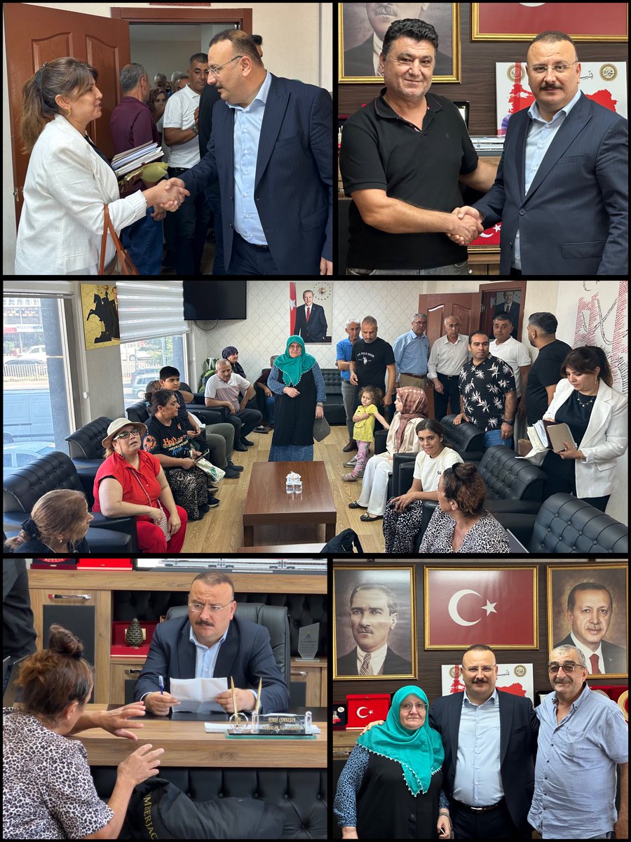 ferdi_cokkeser's tweet photo. 📍AK Parti Toroslar İlçe Başkanlığı

İlçe Teşkilatımıza gelen kıymetli vatandaşlarımızın sorun ve taleplerini dinleyerek çözüm yolları üretmeye çalıştık.
 
#Mersin
#AKParti
#Hizmet
#ToroslarİlçeBaşkanlığı https://t.co/YbMfkc67ma