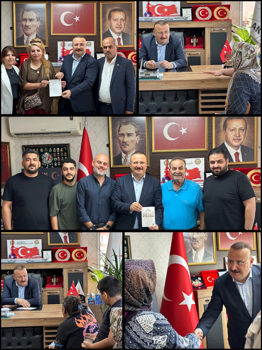 ferdi_cokkeser's tweet photo. 📍AK Parti Toroslar İlçe Başkanlığı

İlçe Teşkilatımıza gelen kıymetli vatandaşlarımızın sorun ve taleplerini dinleyerek çözüm yolları üretmeye çalıştık.
 
#Mersin
#AKParti
#Hizmet
#ToroslarİlçeBaşkanlığı https://t.co/YbMfkc67ma
