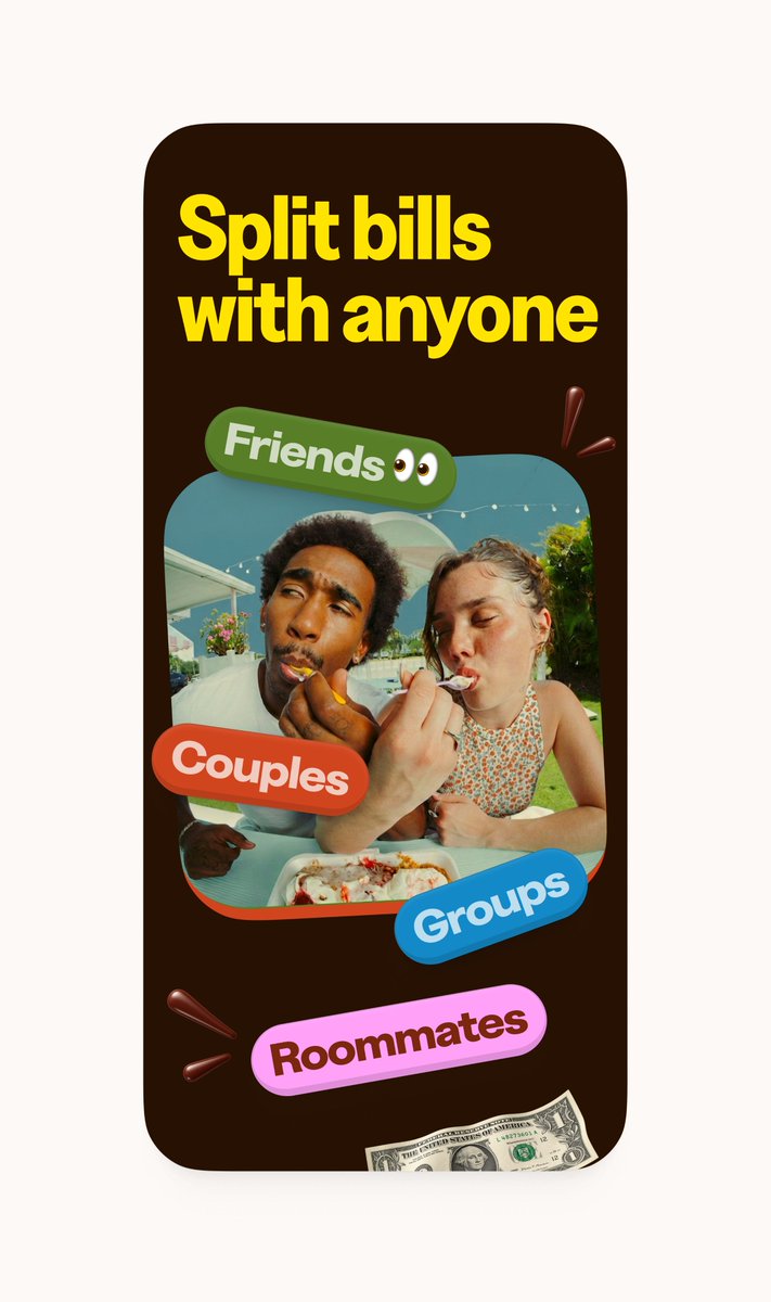 akashtyagi027's tweet photo. App store screenshots designed for @bananasplitapp 💛 https://t.co/rleeYdePVq