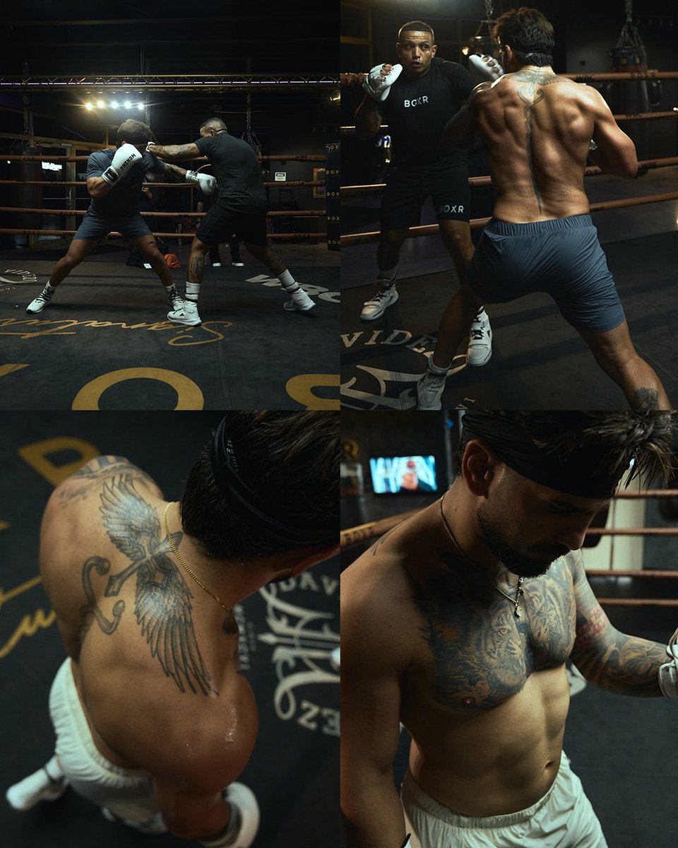 ChampRDS's tweet photo. 🚨 Ilia Topuria is back in the gym 👀

"Back to the office."

(via @Topuriailia) https://t.co/5ngKWCrpjW
