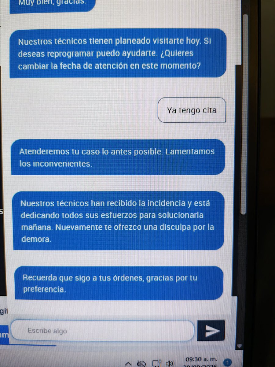 nostromo2004's tweet photo. Seguimos con las prácticas de Telmex y sus consultas https://t.co/FHw7rbr19v