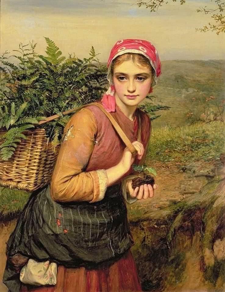 annie151092's tweet photo. The fern gatherer, 1877
Charles Sillem Lidderdale (British painter, 1830–1895)
Oil on canvas https://t.co/Zf6CDDoAyn