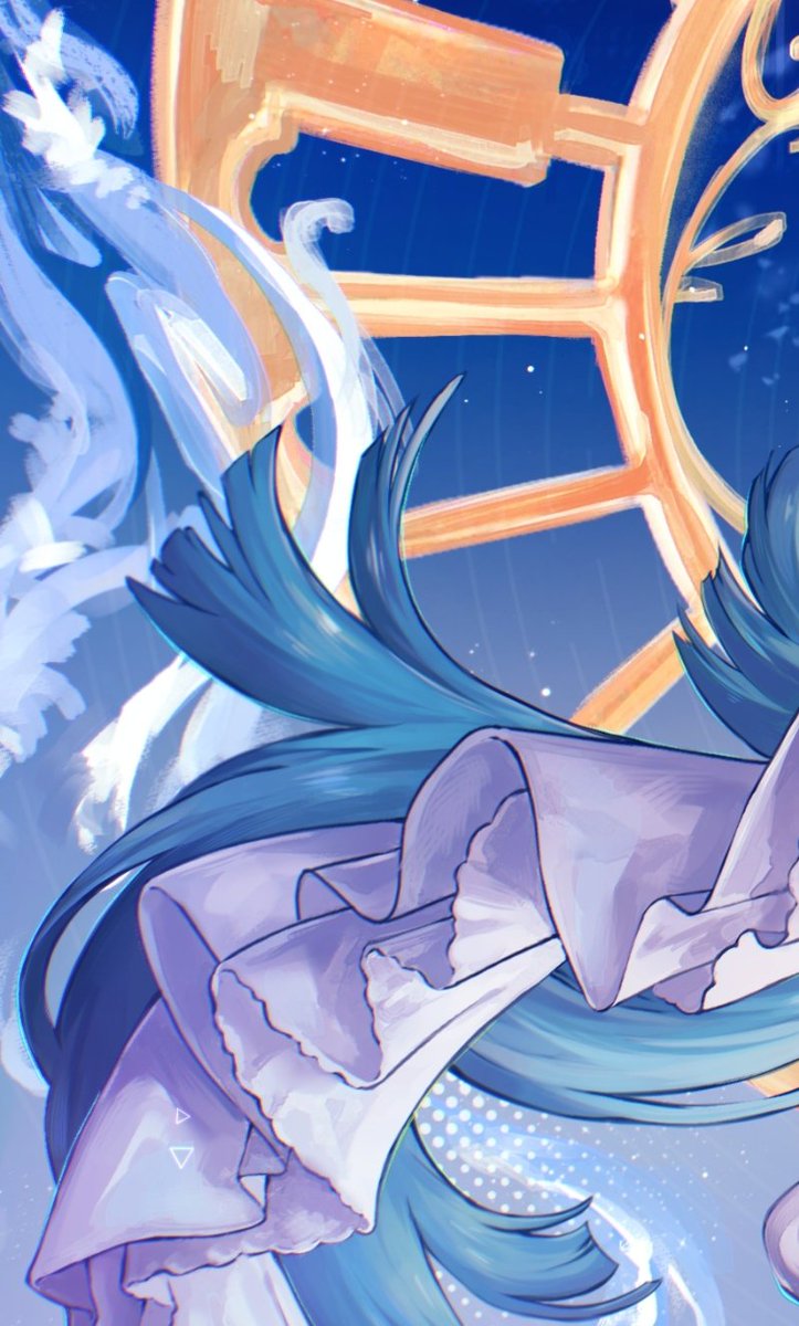 Cihainn's tweet photo. #初音ミク #vocaloid 
Goddess Miku 🌠 https://t.co/ESmCO9kbUN