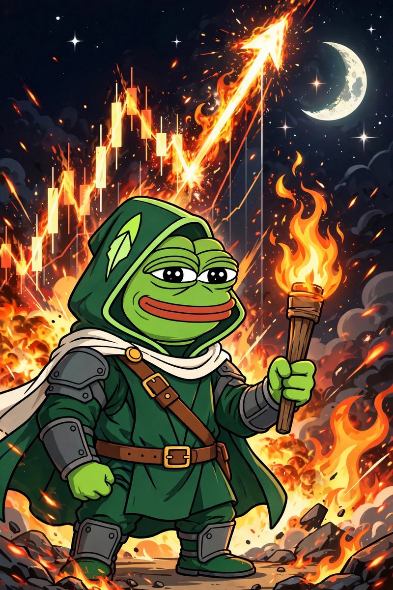 PepepadRH's tweet photo. We don't just burn. We ignite the chart. 🔥📈

$PEPEPAD burn mechanism turning supply into rocket fuel.

Moon is not a target. It's inevitable. https://t.co/ezf93fG7kC