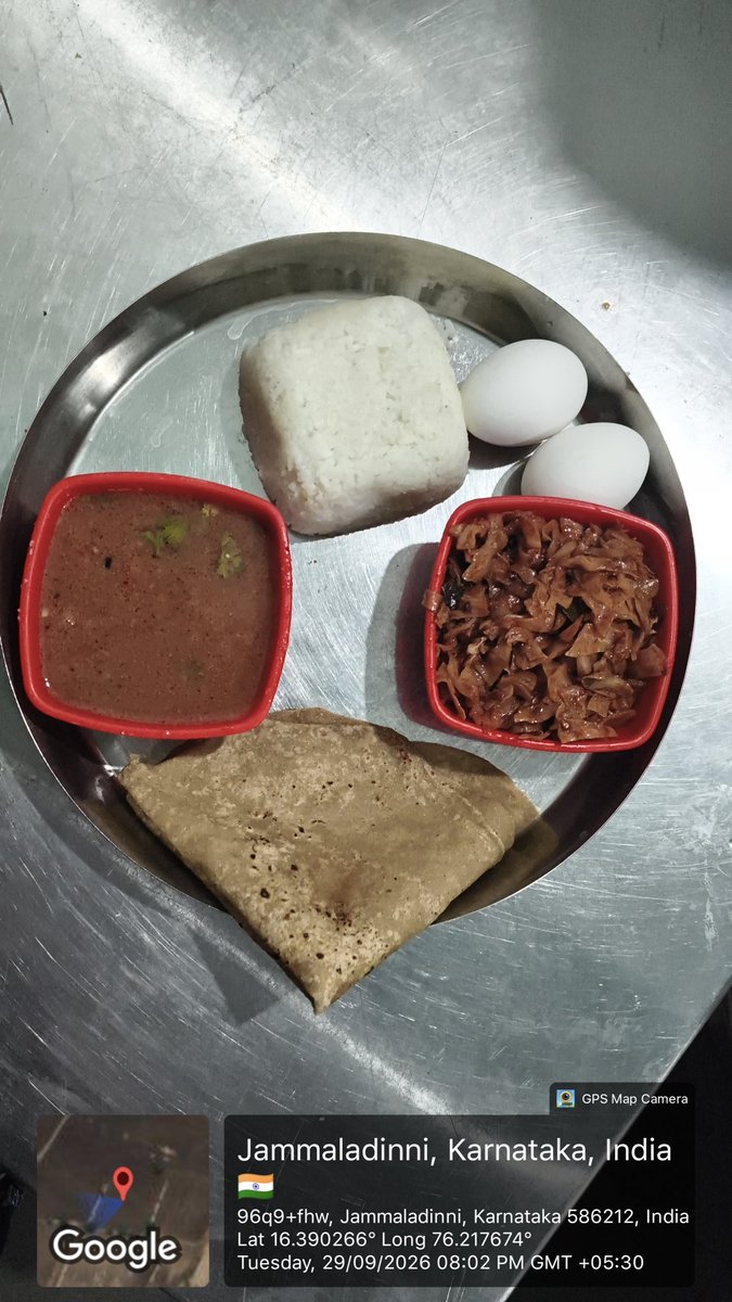MuddebihalJ's tweet photo. Dinner https://t.co/VKIxufpWYL