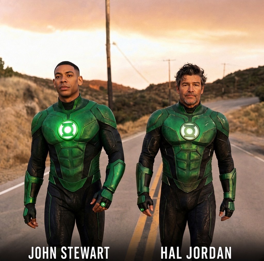 vixoraX0's tweet photo. Who looks better as GREEN LANTERN 🏮 

JOHN STEWART                          HAL JORDAN https://t.co/25RO5tXfIj