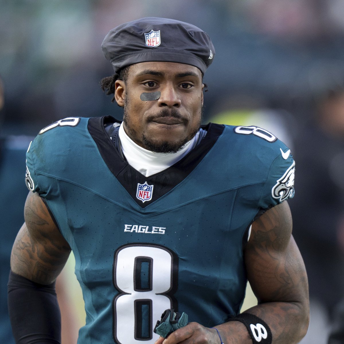 Chase_Senior's tweet photo. Here I am once again saying the Eagles should've never let CJ Gardner-Johnson walk and they got rid of him twice.

Not only are they horrific at safety, the effort on defense has been a joke. No toughness, physicality or heart. 

#Eagles https://t.co/gVL7qUQAvo