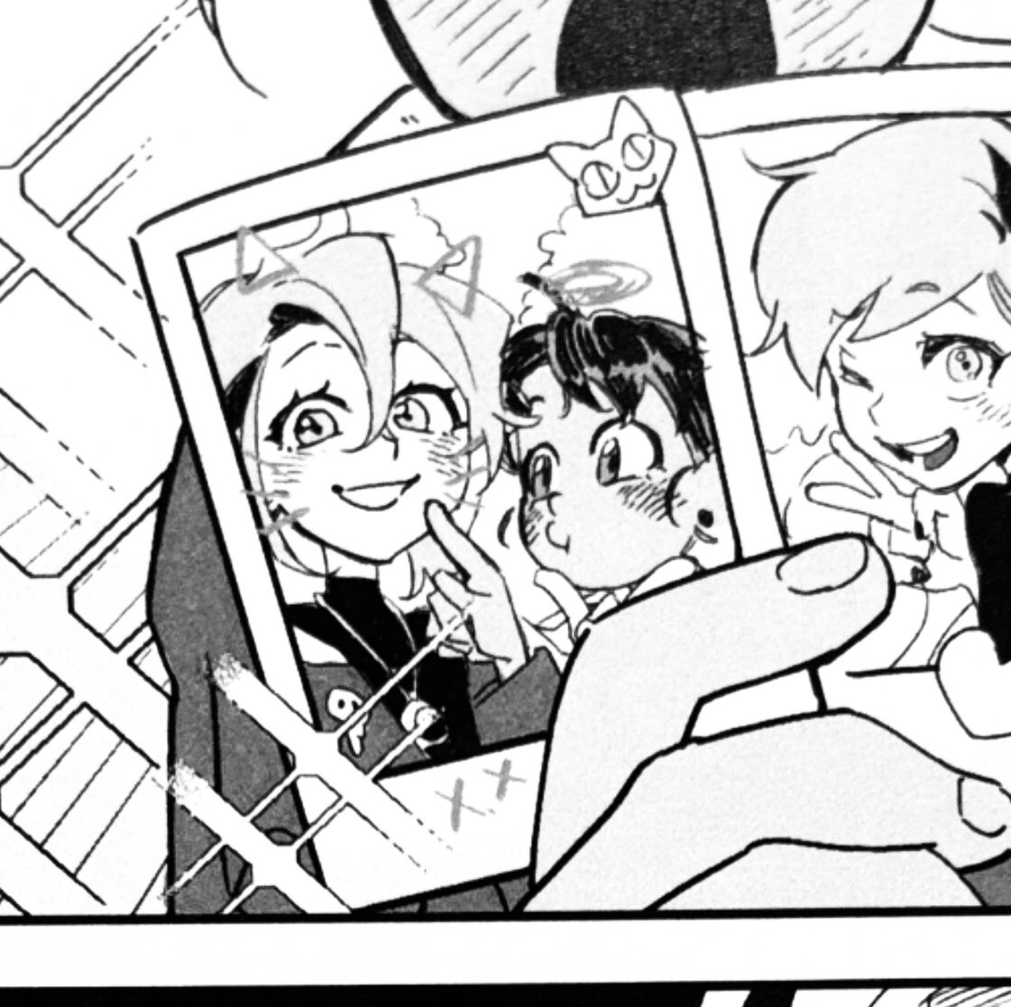 Calebsstabwound's tweet photo. In love with this photo of them 
#TOHSPOILERS #Theowlhouse #Lumity https://t.co/36XSLfFGNu