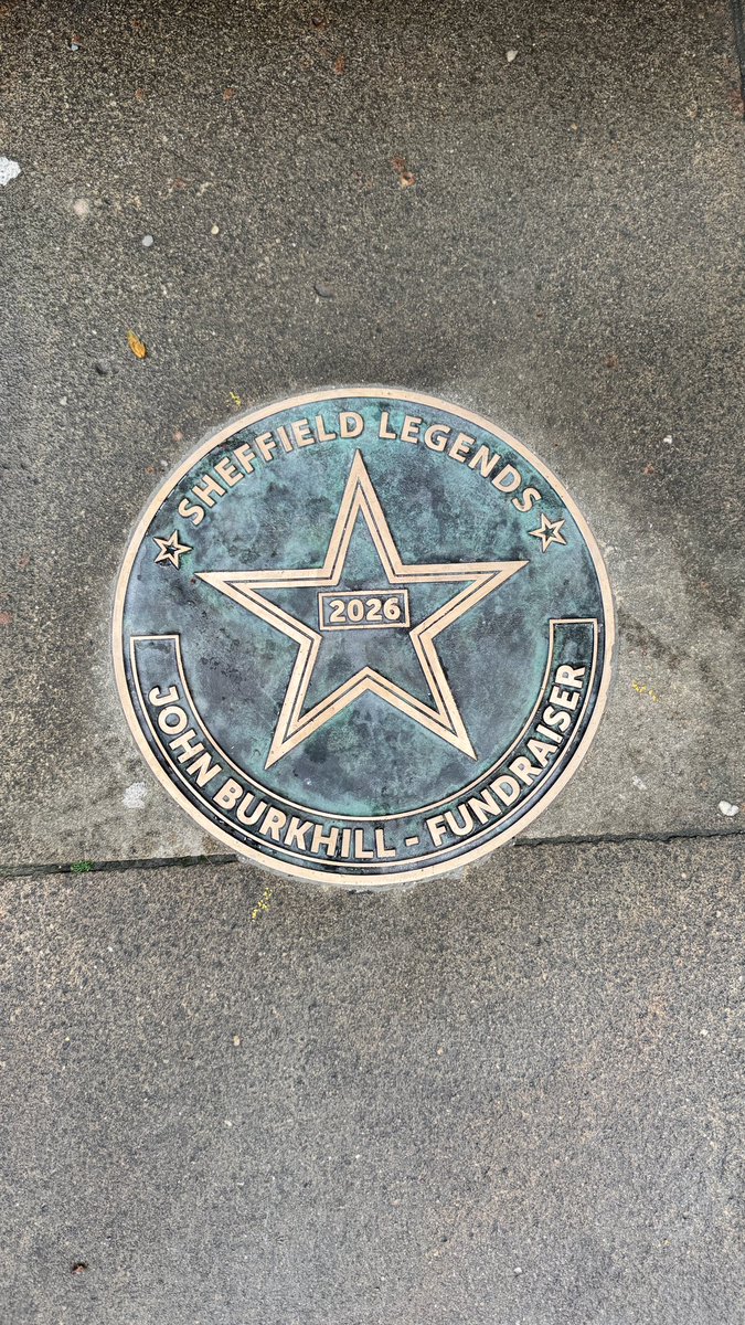 andyksheffield's tweet photo. Sheffield’s ’Man with a Pram’ 87 yr old John Burkhill honoured with a Sheffield Legends Star at Sheffield Town Hall today in front of a huge crowd led by Lord Mayor and civic leaders. John has raised £1.272m for Macmillan Cancer Support walking thousands of miles for the charity https://t.co/FmJMYdjohJ