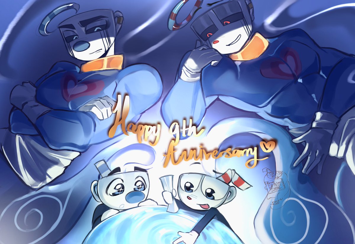 yummypockyzz's tweet photo. Happy happy birthday ya ya 
#cupheadfanart #cuphead #mugman #mythcuphead #mythmugman yeah myth for clout too https://t.co/Lu6WXLSBNL
