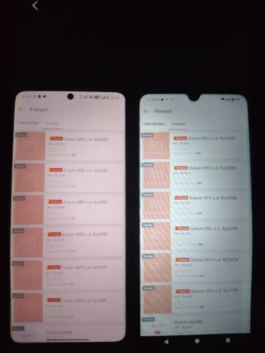 kukulutusman's tweet photo. @RacunBelanja Ngenyangin bgt diskonnya mincun, 2 hp full senyum hari ini 🥳🥳🥳 https://t.co/7MZX8nxtMV