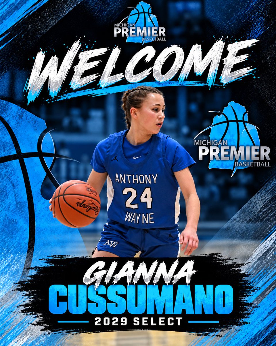MIpremierbball's tweet photo. Welcome🔥🩵🖤  Gianna Cussumano https://t.co/nh4BM2G5CW