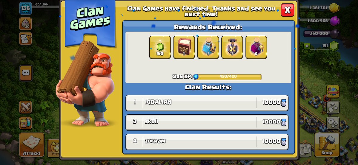 igdaliahcoc's tweet photo. Staying Competitive in September 2026 Clan Games 😤 https://t.co/PUkiT6zndy
