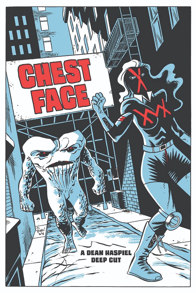 deanhaspiel's tweet photo. Humbled and honored to have won a Ringo Award for "Best Short Story" for my self-published comic book, CHEST FACE at Baltimore Comic-con.

https://t.co/jx8LYp4cra https://t.co/o6Toh1qaKE
