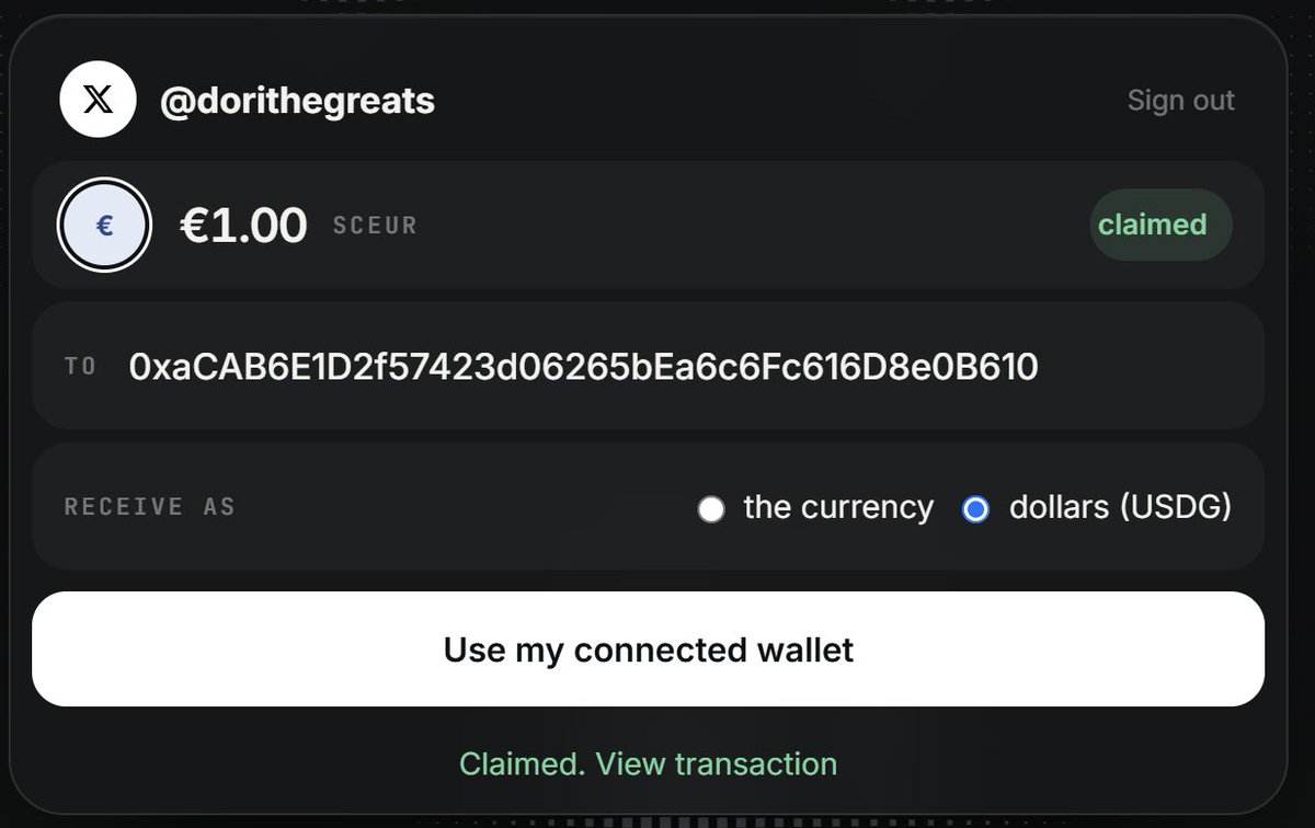 dorithegreats's tweet photo. @usecurrencied it's work guys https://t.co/S9T8R6krxu