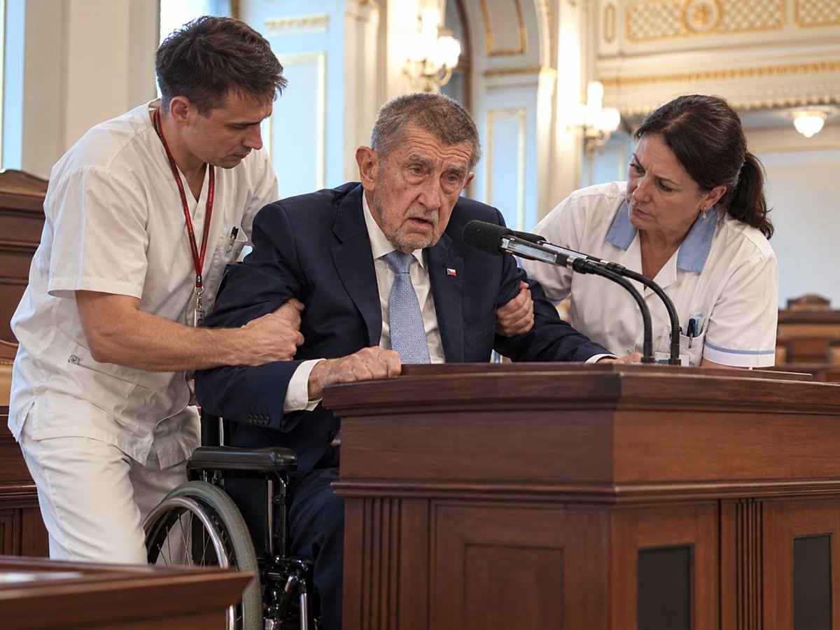 Lehya3zx5rht's tweet photo. Obávám se, že ho od řečnického pultíku odvezou až pohřebáci. https://t.co/y8BMFeU5pp
