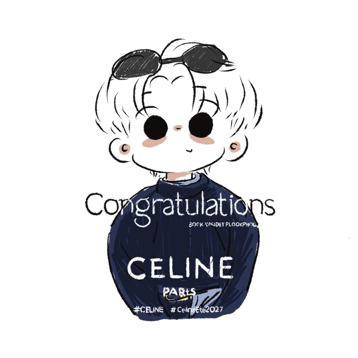 grootchibel's tweet photo. ออเดิ้ฟ ซ้อมมือ ทุกคนไปฟอลแหนมสามกันงับ

BOOK X CELINE PFW27
#CELINE #CelineEte2027 
#BookKasidet @celineofficial https://t.co/Ss66RQEcqe