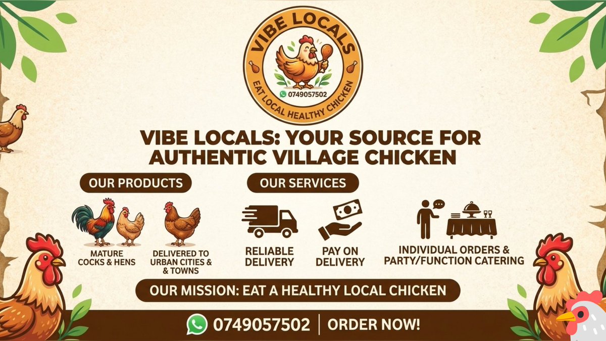 VibetvTeso's tweet photo. If you need something delicious local Then it's Vibe Locals to deliver you the best.
#localchicken #foryou #ordernow https://t.co/EqNNKPGGV3
