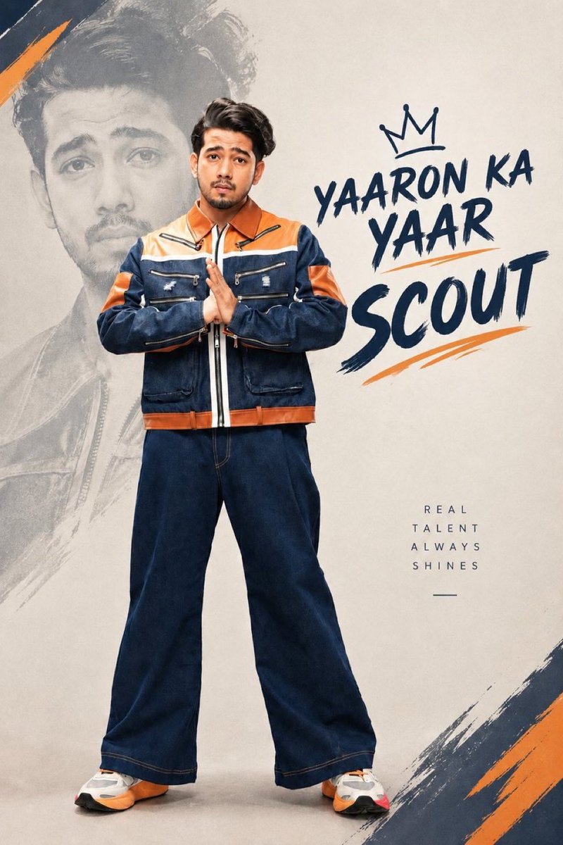 AshuNikas's tweet photo. YAARON KA YAAR SCOUT

🤴 https://t.co/cGgUFbs9pF