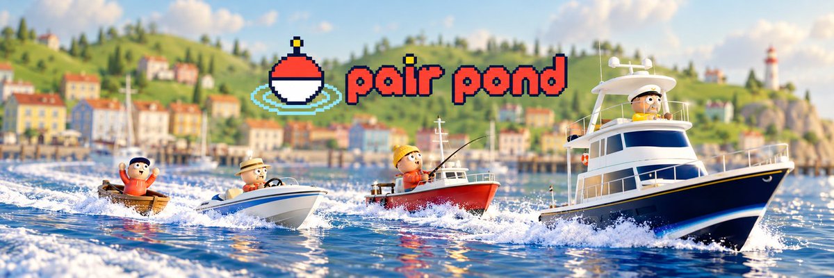 PairPond's tweet photo. boat races start in the harbour every so often 🎣

round the buoys and back. fastest lap goes on the leaderboard https://t.co/2V24aqaVEE