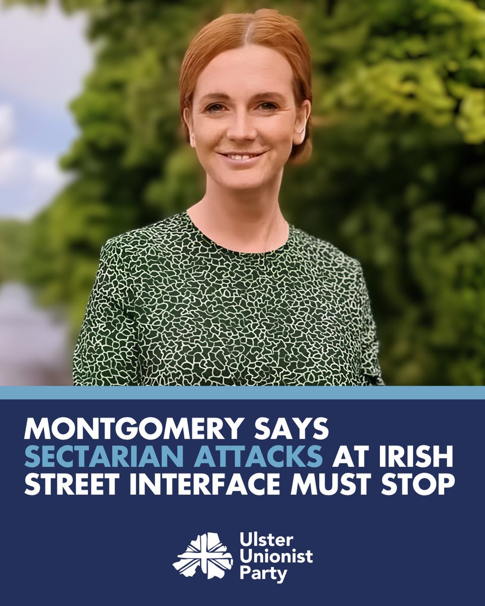 uuponline's tweet photo. Ulster Unionist Alderman Janice Montgomery has condemned two nights of sectarian violence at the interface between the Irish Street estate and Gobnascale in Londonderry, and appealed for calm.

Ulster Unionist Alderman Janice Montgomery said:

“The scenes at the interface between the Irish Street estate and Gobnascale over the past two nights can only be described as sectarian attacks, and they must stop.

“On Sunday night, youths armed with bricks, bats and golf clubs attacked the homes of elderly residents in Irish Street. Police lines were later attacked with fireworks, masonry and petrol bombs. Throwing a petrol bomb at a police officer is an attempt to take a life, and every officer who stood in that line deserves this community's support.

“An appeal for calm from community representatives in Gobnascale had little effect. On Monday night, youth football teams practising at the Waterside Shared Village were forced to flee the area, and police lines were again attacked with bricks and petrol bombs until officers moved in to disperse those involved.

“Children at football training had to run for safety. Elderly people were left frightened in their own homes. That is the reality behind these incidents, and no cause of any description justifies it.

“This does not happen in a vacuum. When elected representatives at every level break the law themselves, and use language that raises the temperature rather than lowers it, they cannot then be surprised at what follows on the streets. Leadership means the opposite of that.

“I would appeal directly to young people in my own community: do not be drawn into this. Do not retaliate. Anyone who does will end up in court with a criminal record, and they will have given those responsible exactly what they wanted.

“I would ask anyone with information to bring it to the police, and I will continue to work with community representatives on all sides to bring this to an end.”
