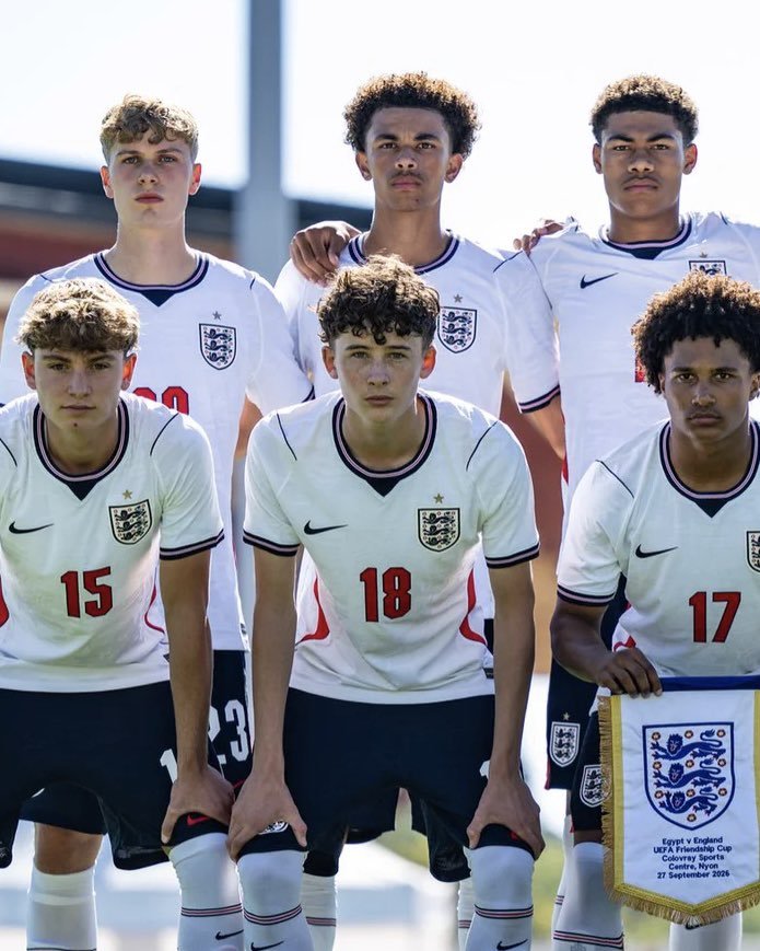 staceypwincess's tweet photo. 👏 Sam Alker featured for England U18s in their 2-1 win over Egypt, which sees them qualify for the UEFA Friendship Cup semi-final. #LUFC https://t.co/b25f6CrWyE