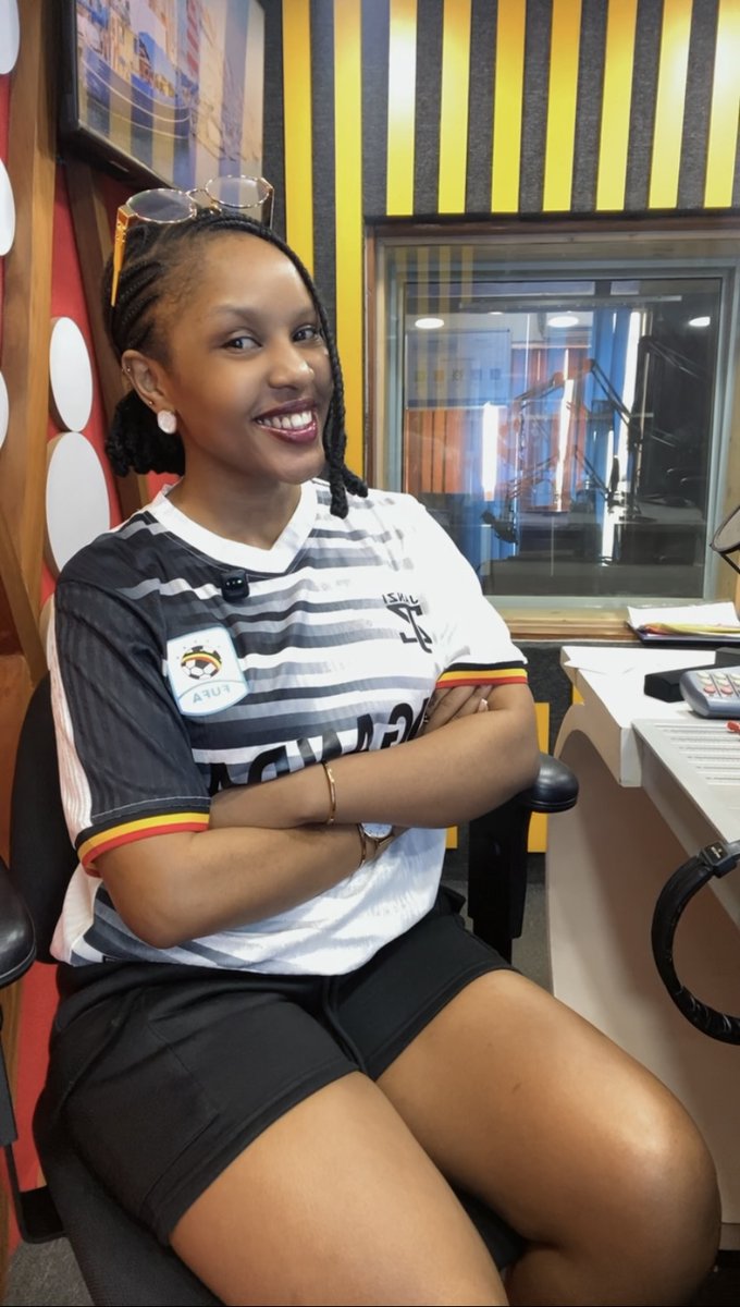 933kfm's tweet photo. Uwase ready for tonight’s game, "Uganda Vs Libya" https://t.co/iD3BwS2GpQ