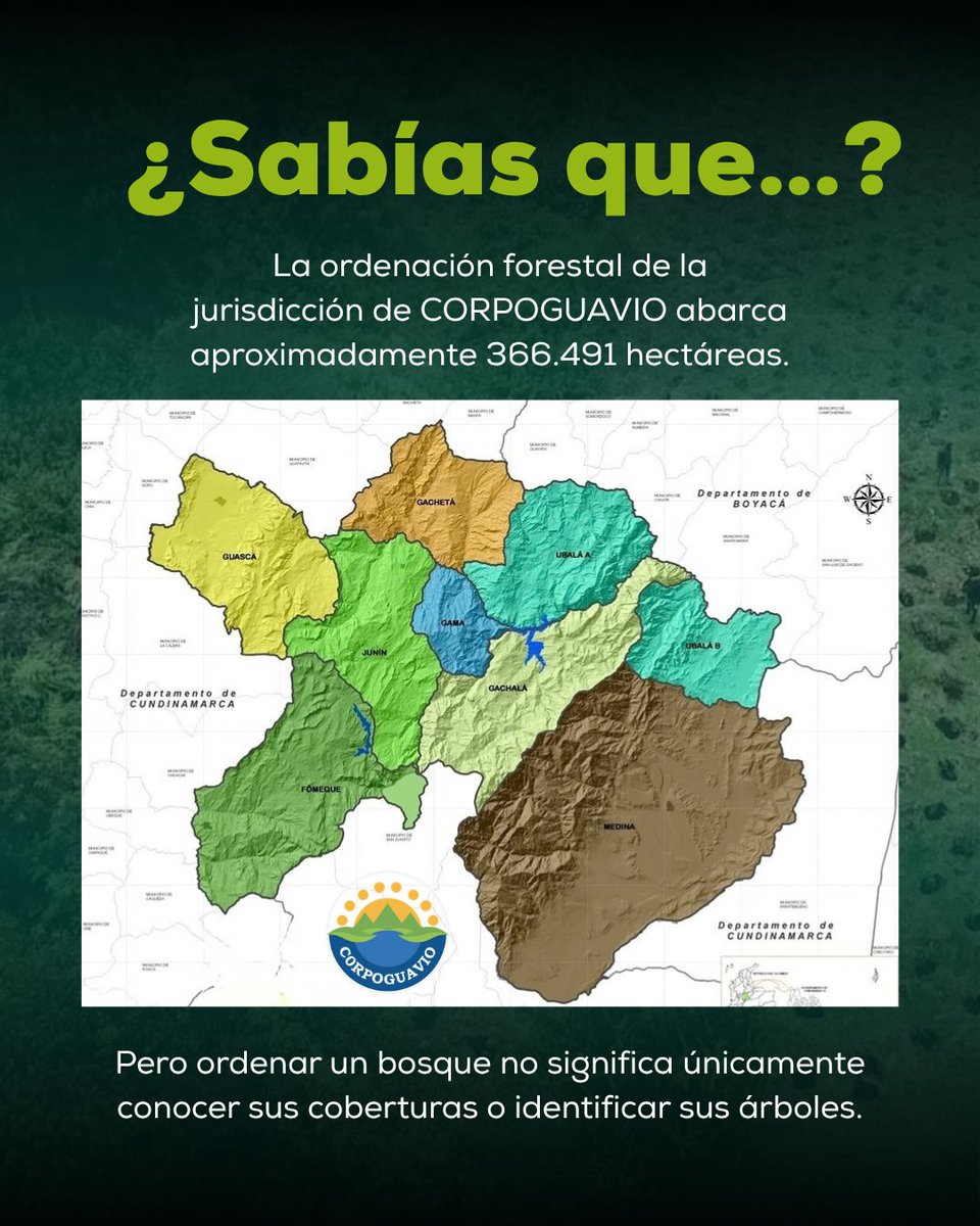 ecodesing's tweet photo. @CORPOGUAVIO En la jurisdicción de @CORPOGUAVIO, este proceso comprende aproximadamente 366.491 hectáreas y cuatro subzonas hidrográficas: río Bogotá, río Guavio, río Guatiquía y río Guayuriba. https://t.co/BO2rQDHebM
