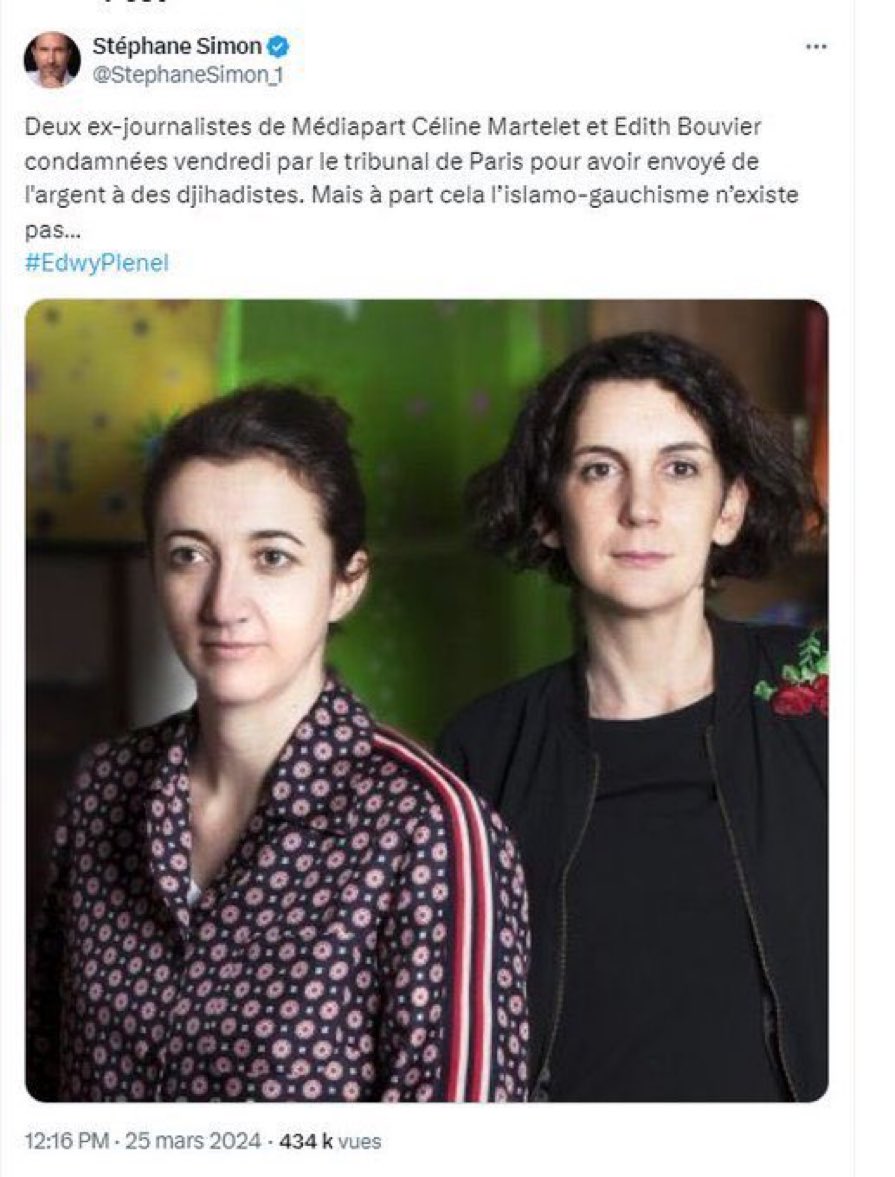 beccky34's tweet photo. 2 Journalistes mediapart pro ISLAM,traîtres à leur PATRIE 🤮🤮🤡🤡🤡💩💩💩💩💩😈😈😈😈😈😈😈😈😈🦠🦠🦠🦠🦠🦠🦠🦠🦠🦠🦠 https://t.co/LRzZ3DPSy4