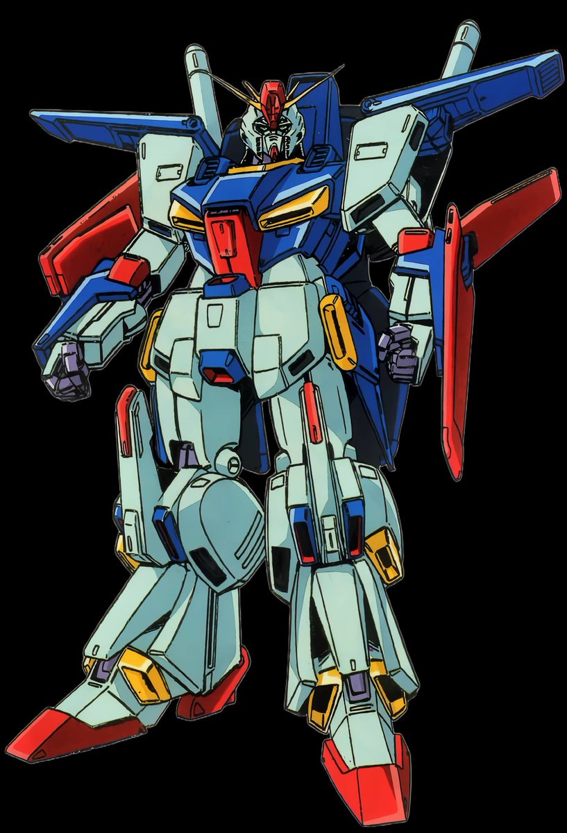 Crosspuru's tweet photo. The double zeta truly is still ootg I always loved how going from the RX-78 - MK2 - Zeta - ZZ it just looks like the Gundam is getting stronger and stronger like a natural evolution plus it helps watching 0079- zz u get to see how technology evolved too https://t.co/rBMRVuMKNe
