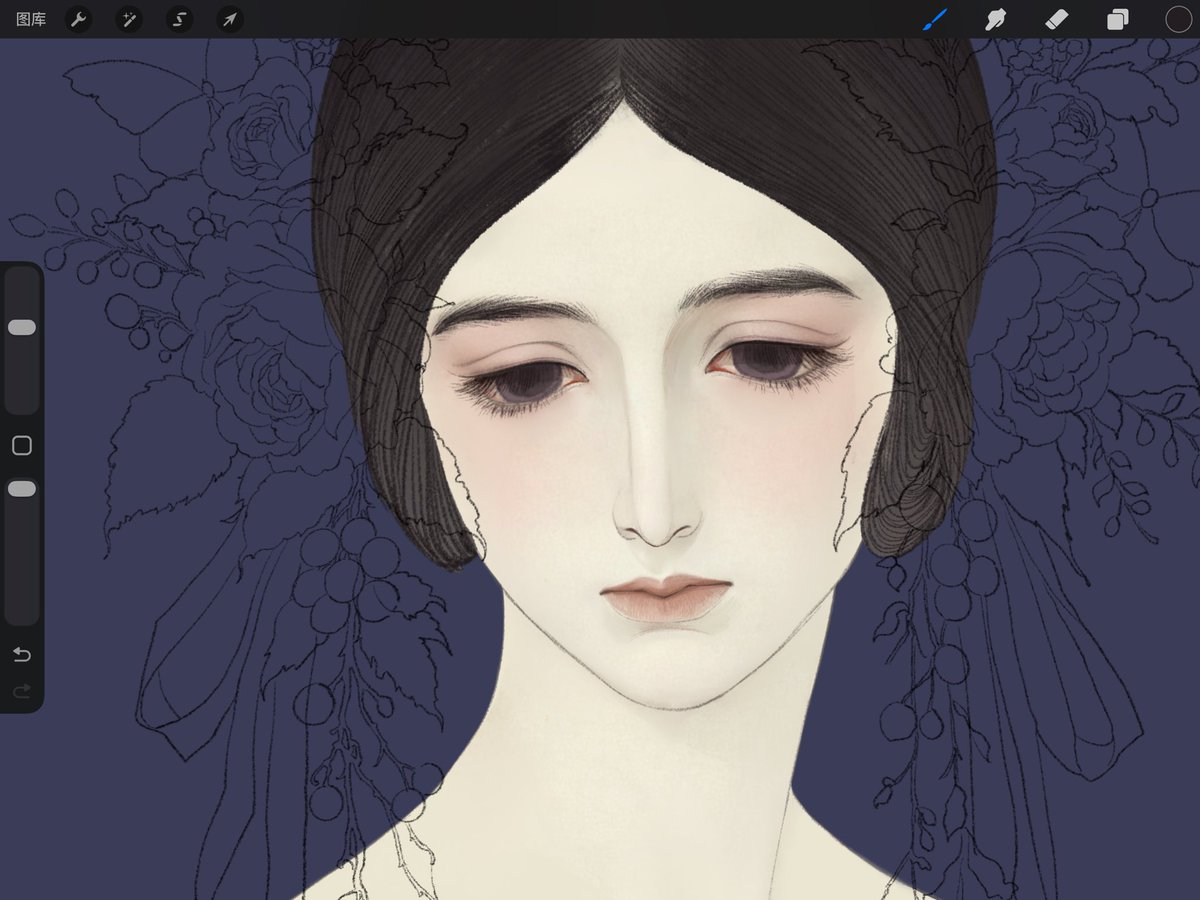 LuDanling's tweet photo. 鸦羽 https://t.co/NTGwKz0sGi