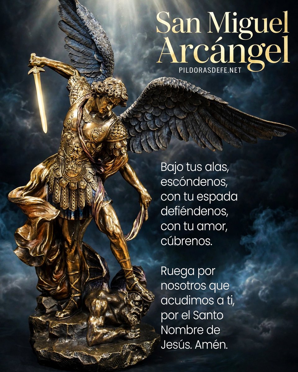 Pildorasdefe's tweet photo. San Miguel, Lucha,
San Miguel, Defiende,
San Miguel, Aparta,
San Miguel, Libera,
San Miguel, Protege...

🙌 https://t.co/aU2e6AQZGp